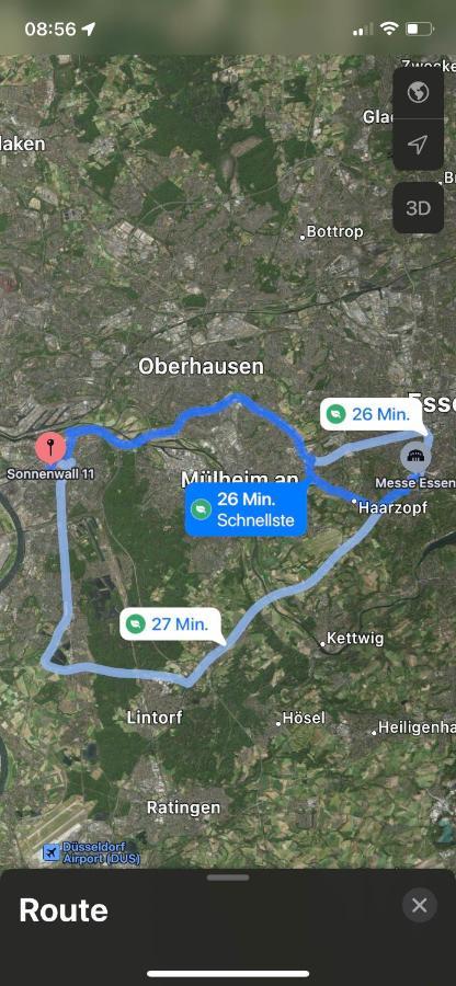 *City, Naehe Hbf, Kingsizebetten, Fitnessecke* ดุยส์บูร์ก ภายนอก รูปภาพ
